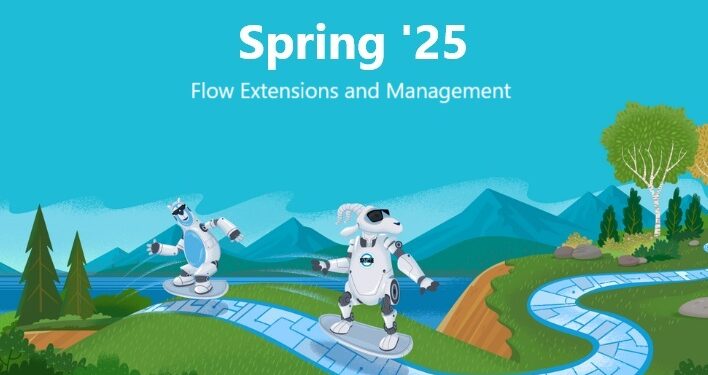 Salesforce Spring’25 Release Notes | Flow Extensions and Management